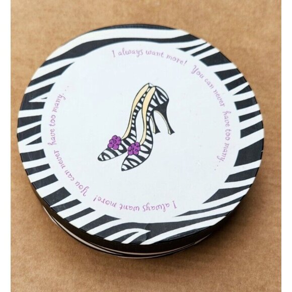 2004 Delphine Cubitt Salad Plates Tapas Appetizer Desert Shoe Boot Design Set 4 - Picture 9 of 14